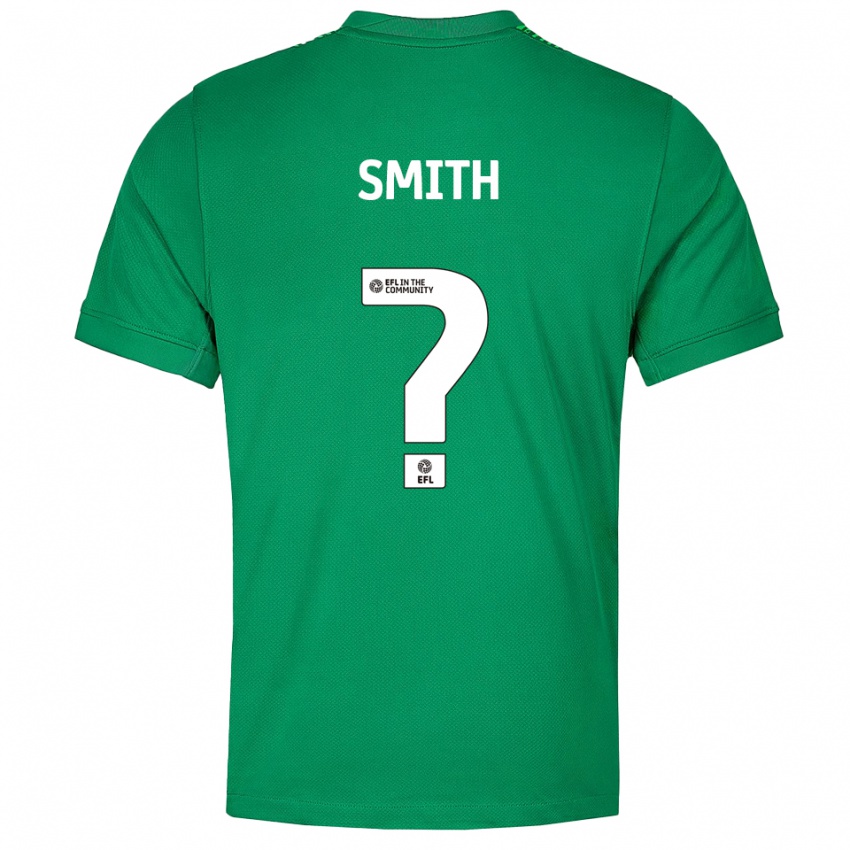 נשים Alfie Smith #0 ירוק לבן חולצת שוער 2025/26 חולצה קצרה