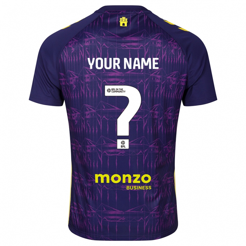 נשים קובנטרי סיטי סגול צהוב חולצת שוער 2025/26 חולצה קצרה