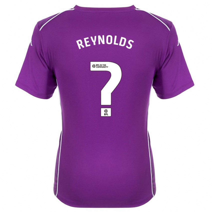 נשים Kerr Reynolds #0 סגול לבן חולצת שוער 2025/26 חולצה קצרה