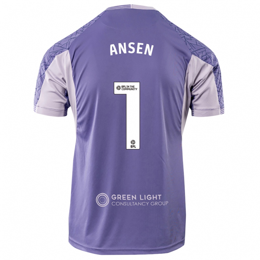 נשים Henry Bullen #1 סגול בהיר חולצת שוער 2025/26 חולצה קצרה