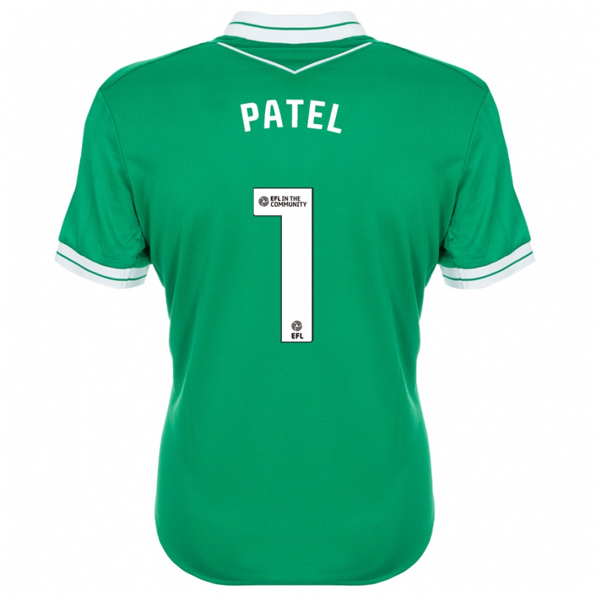 נשים אג׳יי פאטל #1 ירוק לבן חולצת שוער 2025/26 חולצה קצרה