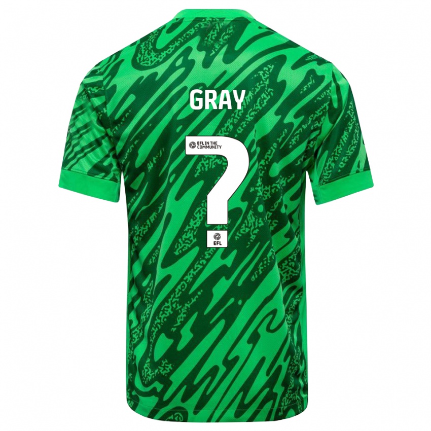 נשים Jessica Gray #0 ירוק יער חולצת שוער 2025/26 חולצה קצרה