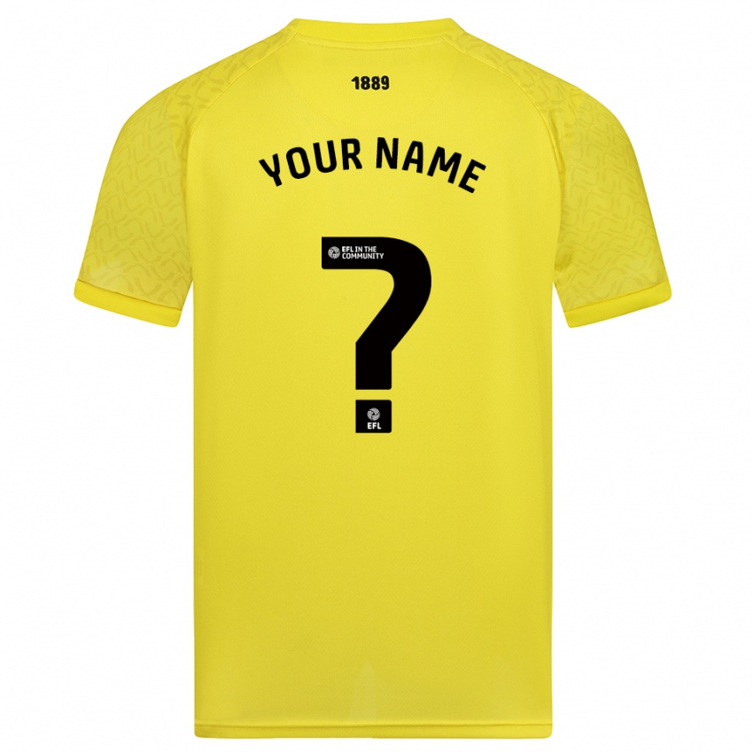 נשים שפילד יונייטד שחור צהוב חולצת שוער 2025/26 חולצה קצרה