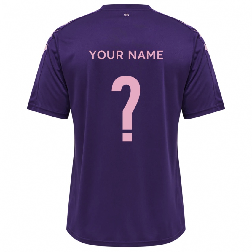 נשים יורק סיטי סגול ורוד חולצת שוער 2025/26 חולצה קצרה