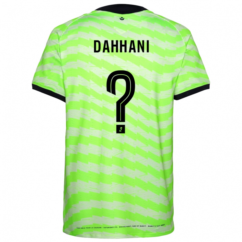 נשים Yness Dahhani #0 ירוק ניאון חולצת שוער 2025/26 חולצה קצרה