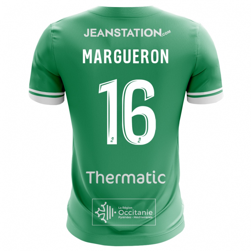 נשים לוקס מרגרון #16 ירוק לבן חולצת שוער 2025/26 חולצה קצרה