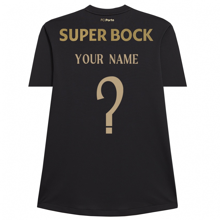 נשים פורטו שחור חום חולצת שוער 2025/26 חולצה קצרה