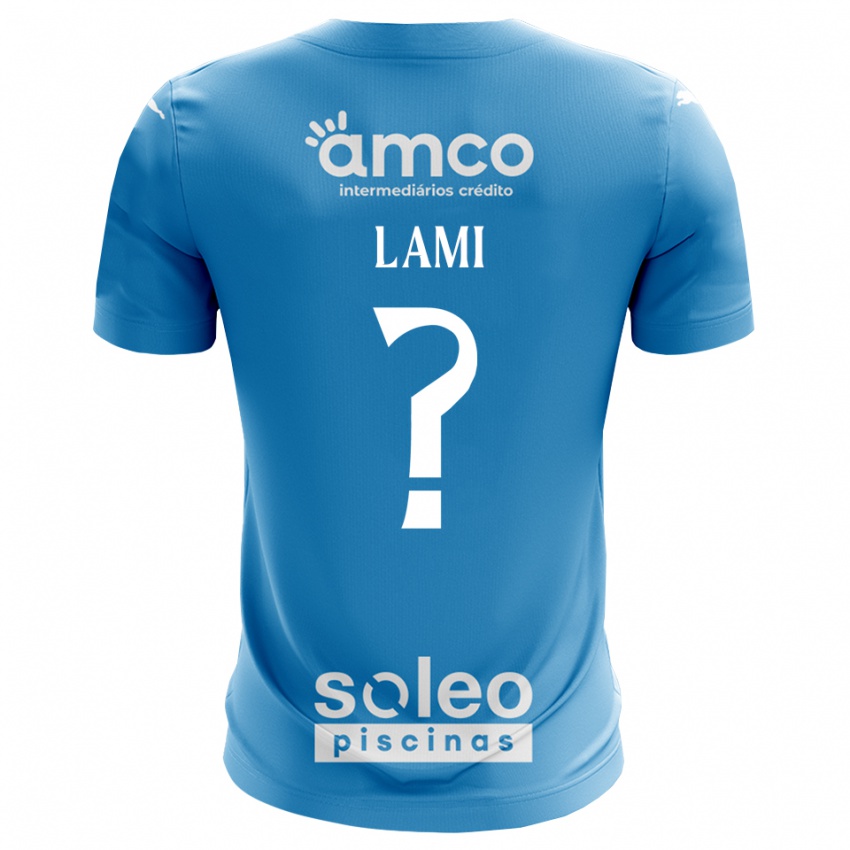 נשים דאריו אנג׳לו ז׳ורדאו לאמי #0 כחול לבן חולצת שוער 2025/26 חולצה קצרה