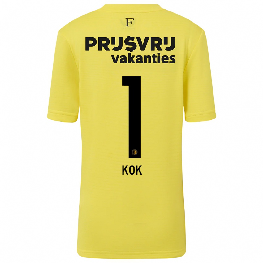 נשים סטפן קוק #1 צהוב שחור חולצת שוער 2025/26 חולצה קצרה