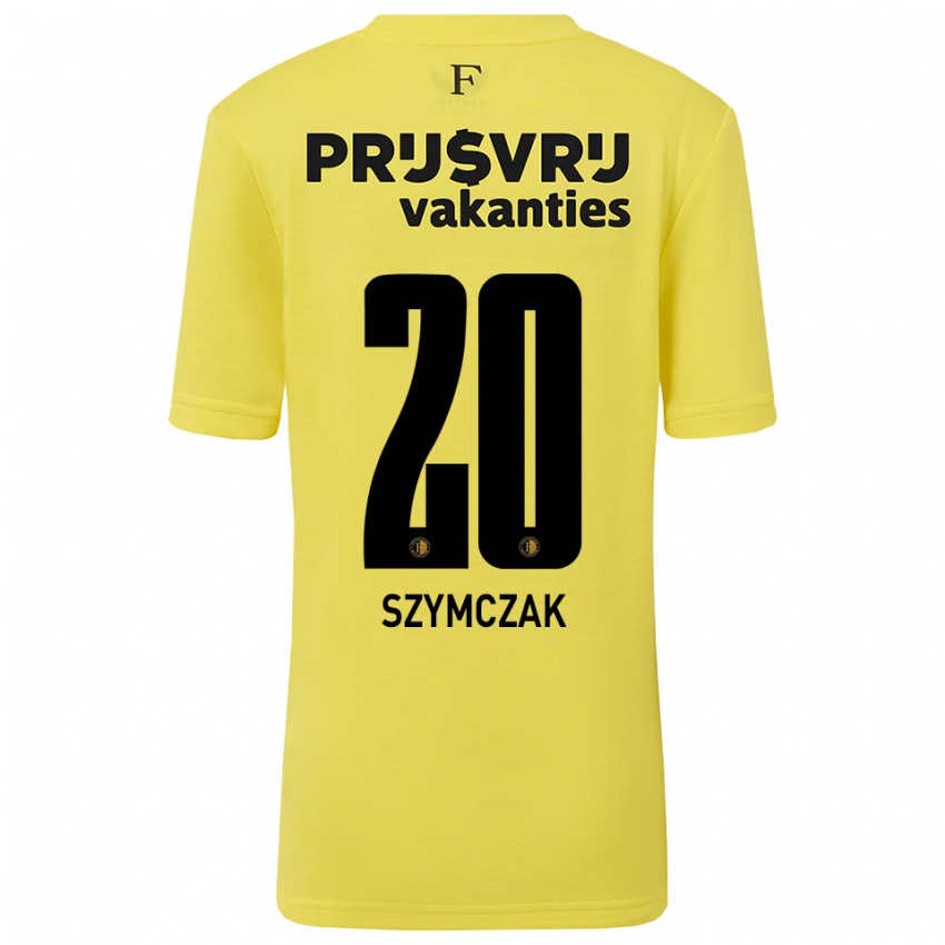 נשים אוליוויה שימצ׳אק #20 צהוב שחור חולצת שוער 2025/26 חולצה קצרה