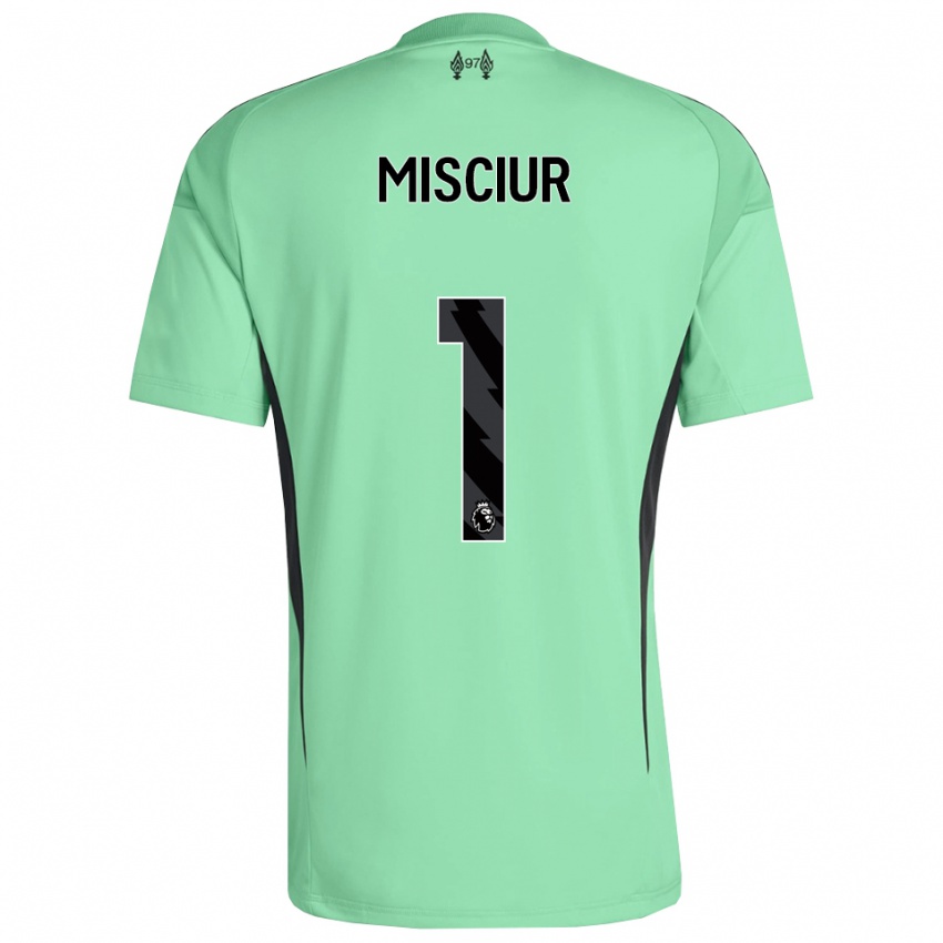 נשים קורנל מישיור #1 אקווה מרין חולצת שוער 2025/26 חולצה קצרה