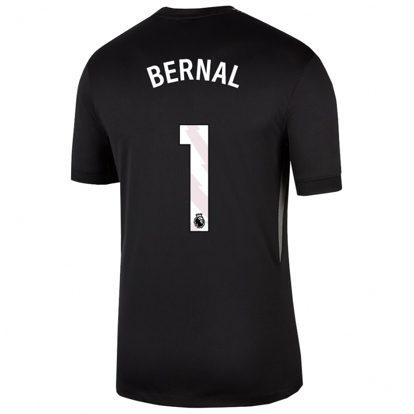 נשים Freddy Bernal #1 שחור לבן חולצת שוער 2025/26 חולצה קצרה