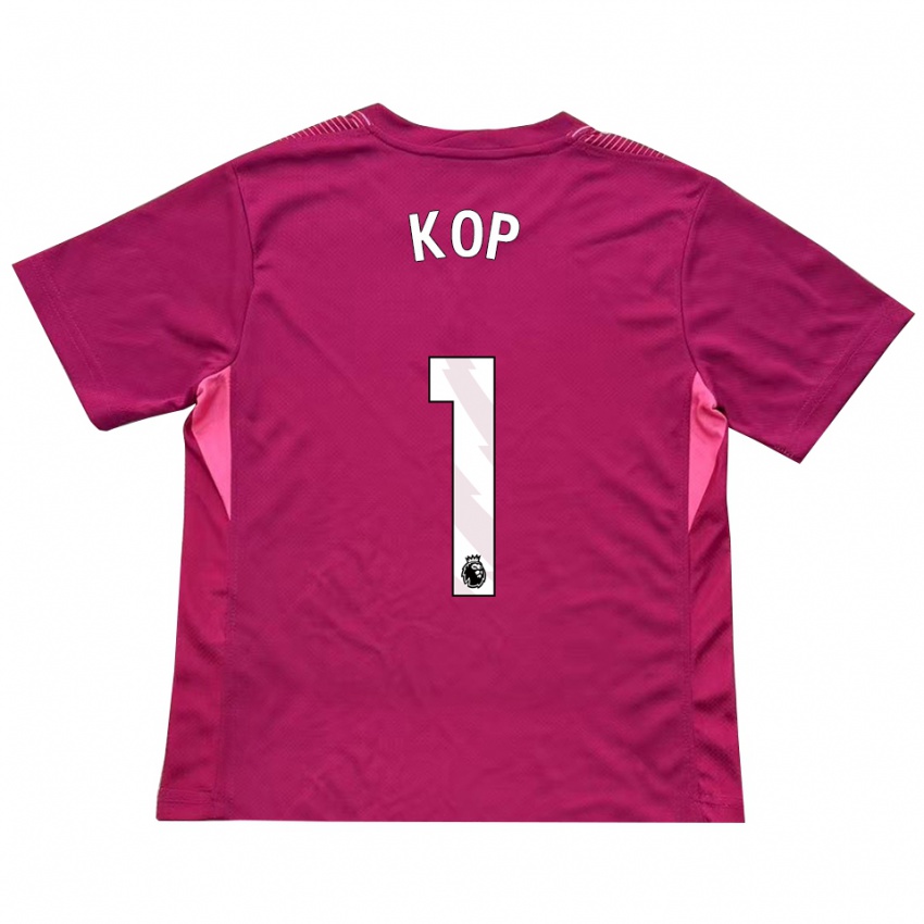 נשים ליז קופ #1 ורד לבן חולצת שוער 2025/26 חולצה קצרה