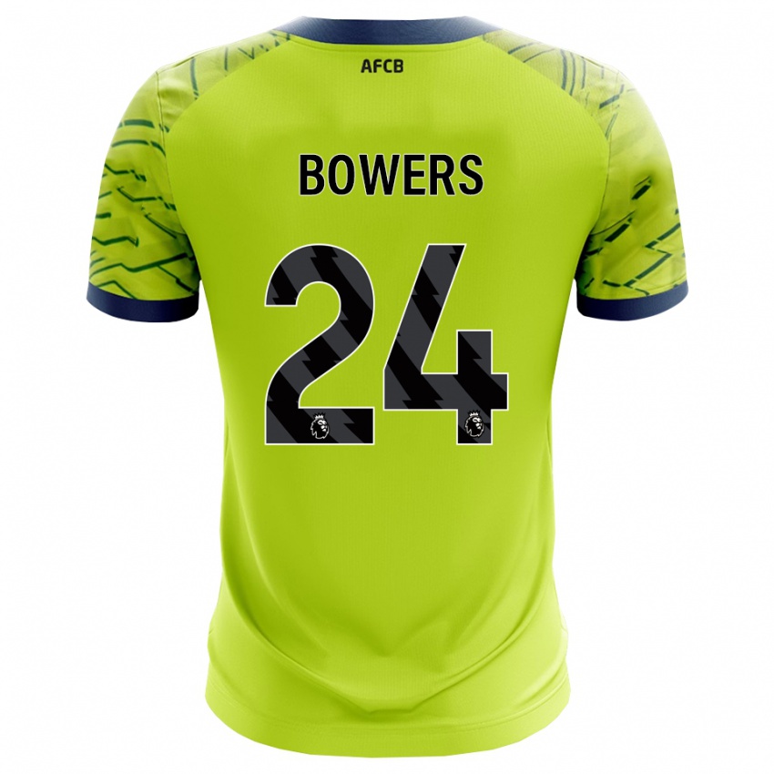 נשים קלצי רוז באוורס #24 ירוק צהוב חולצת שוער 2025/26 חולצה קצרה