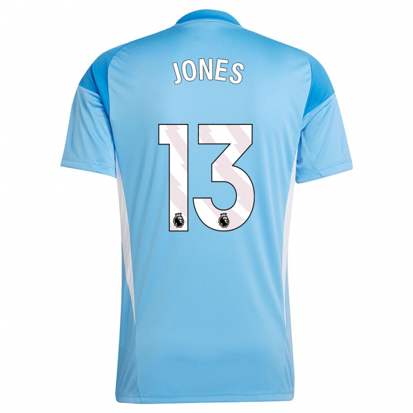 נשים טיילר ג'ונס #13 כחול לבן חולצת שוער 2025/26 חולצה קצרה