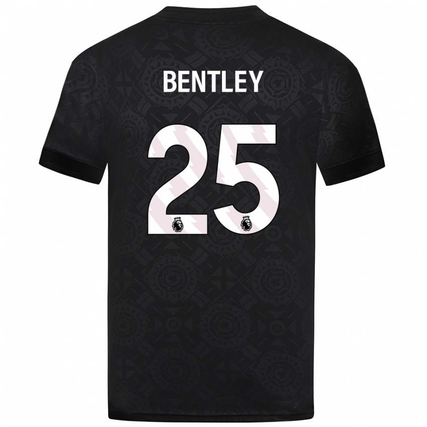 נשים דן בנטלי #25 שחור לבן חולצת שוער 2025/26 חולצה קצרה