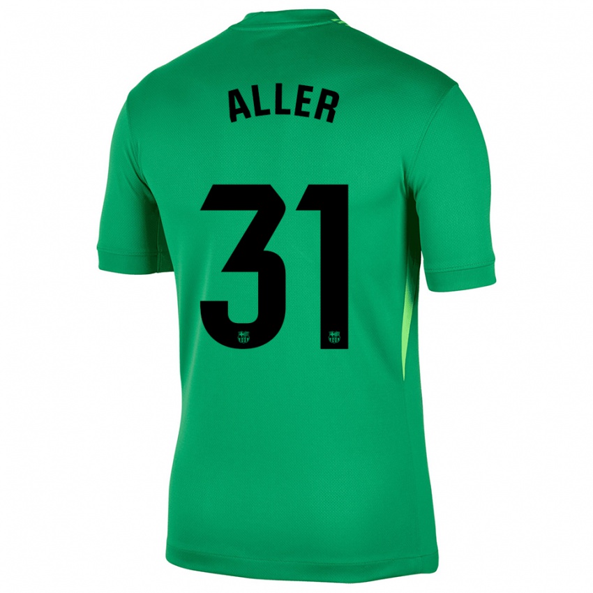 נשים אדר אלר גונסאלס #31 ירוק שחור חולצת שוער 2025/26 חולצה קצרה