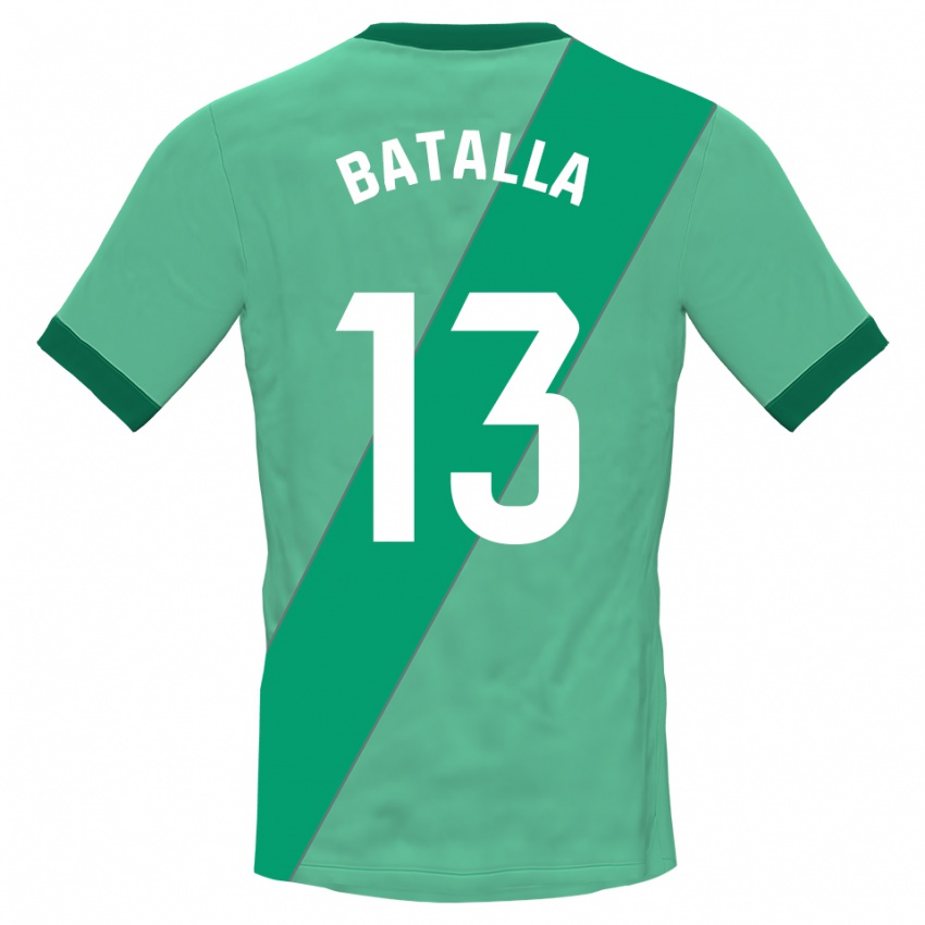 נשים אוגוסטו בטאיה #13 ירוק שחור חולצת שוער 2025/26 חולצה קצרה