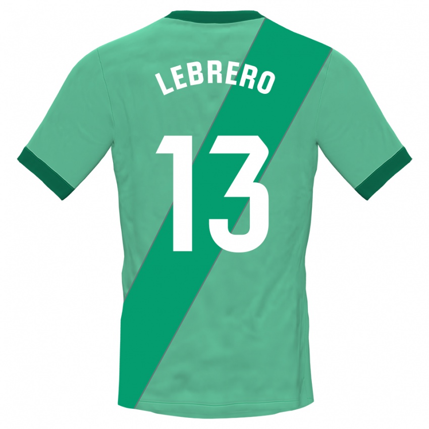 נשים לוסיה לברו רודריגס #13 ירוק שחור חולצת שוער 2025/26 חולצה קצרה