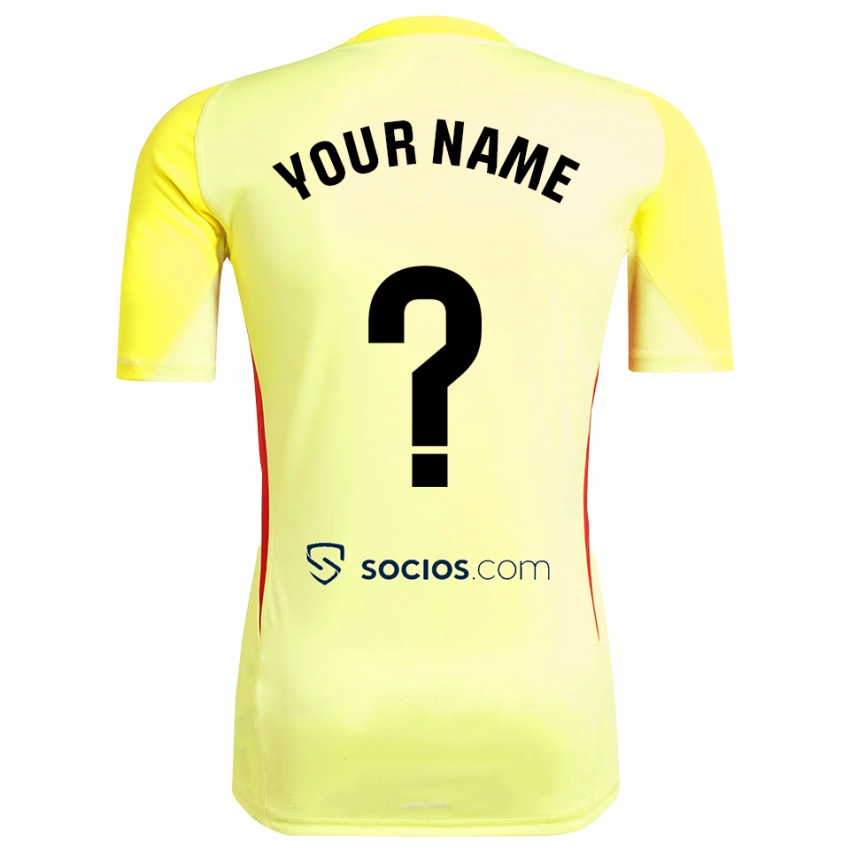 נשים סביליה צהוב אדום שחור חולצת שוער 2025/26 חולצה קצרה