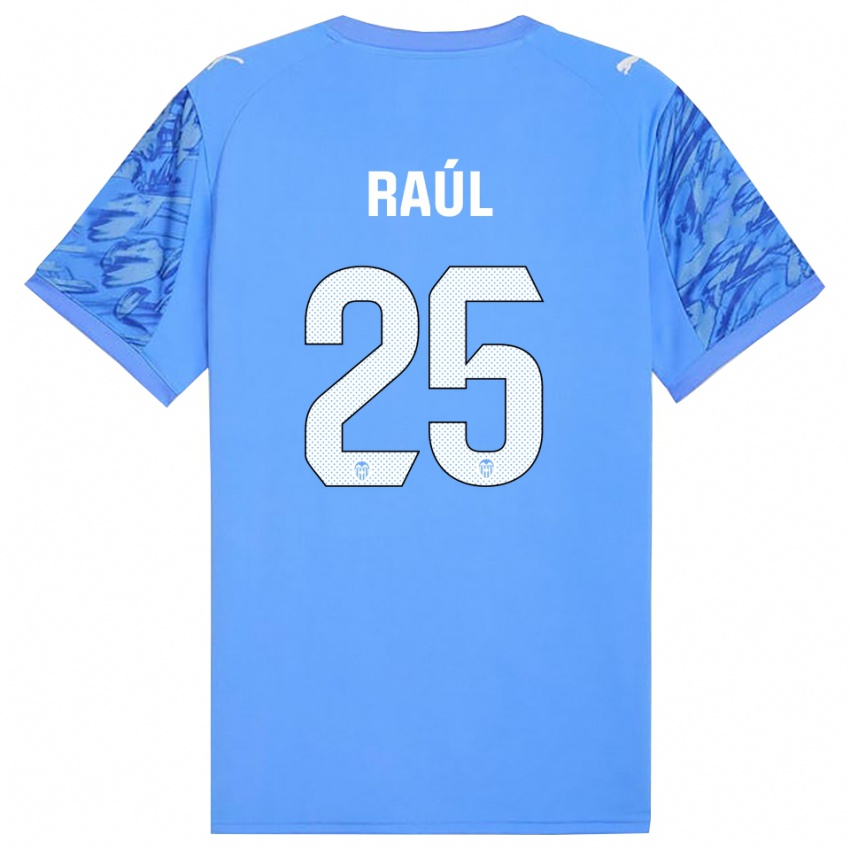 נשים ראול חימנס #25 כחול לבן חולצת שוער 2025/26 חולצה קצרה