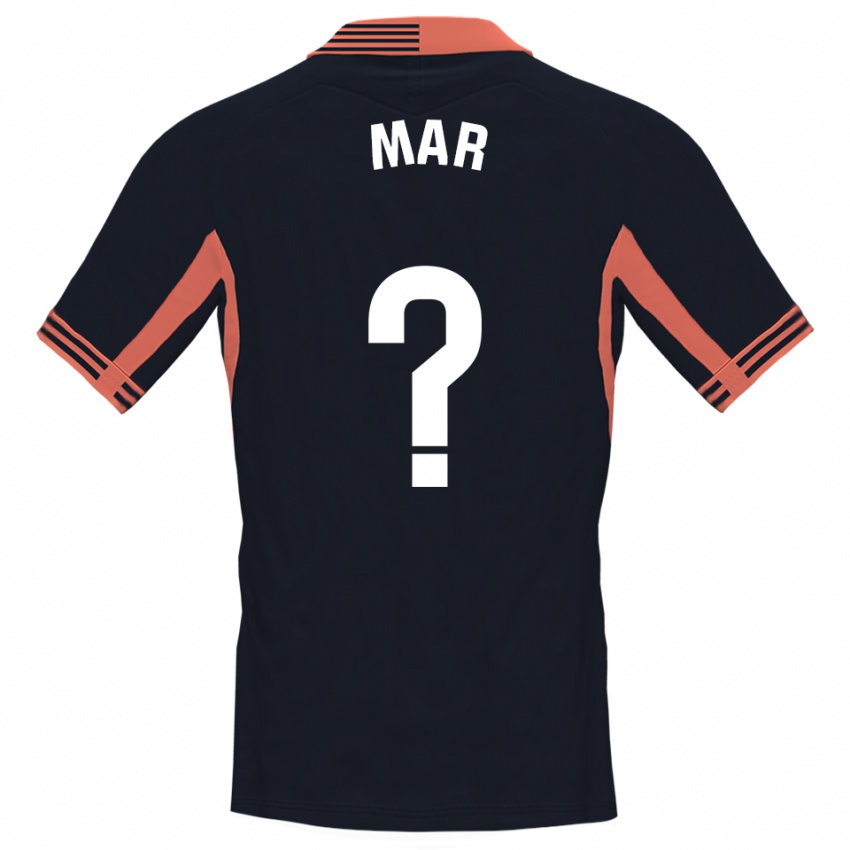 נשים מאר סגארה קזנובה #0 שחור לבן כתום חולצת שוער 2025/26 חולצה קצרה