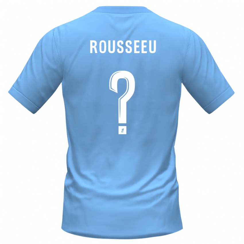 נשים ג'סטין רוסו #0 כחול שחור חולצת שוער 2025/26 חולצה קצרה