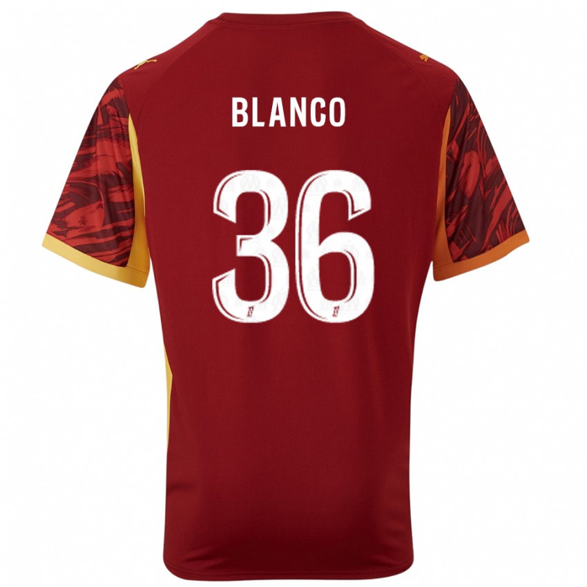 נשים רובן בלנקו #36 בורדו חום חולצת שוער 2025/26 חולצה קצרה