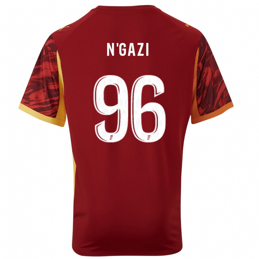 נשים Chloé N'gazi #96 בורדו חום חולצת שוער 2025/26 חולצה קצרה