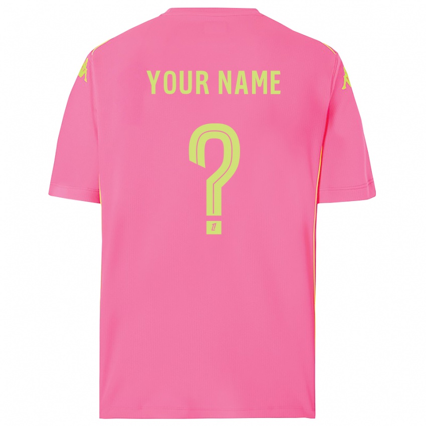 נשים מץ ורוד לוהט חולצת שוער 2025/26 חולצה קצרה