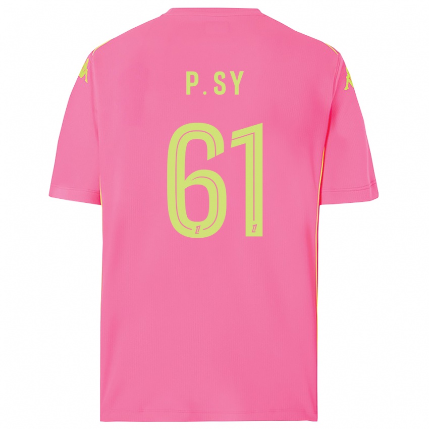 נשים פאפה סיי #61 ורוד לוהט חולצת שוער 2025/26 חולצה קצרה