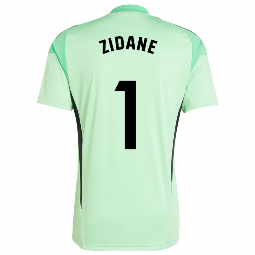 נשים לוקה זידאן #1 כתום בהיר שחור חולצת שוער 2025/26 חולצה קצרה