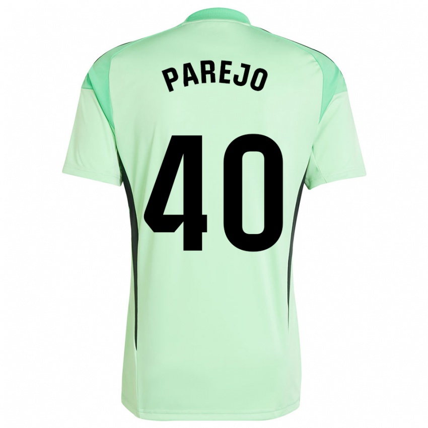 נשים Jesús Parejo #40 כתום בהיר שחור חולצת שוער 2025/26 חולצה קצרה