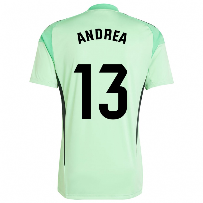 נשים אנדריאה רומרו #13 כתום בהיר שחור חולצת שוער 2025/26 חולצה קצרה