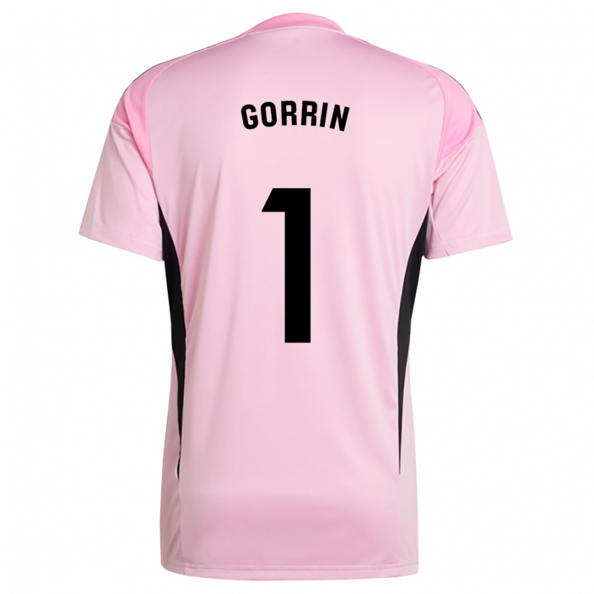 נשים אלחנדרו גרסיה גורין #1 ורוד שחור חולצת שוער 2025/26 חולצה קצרה