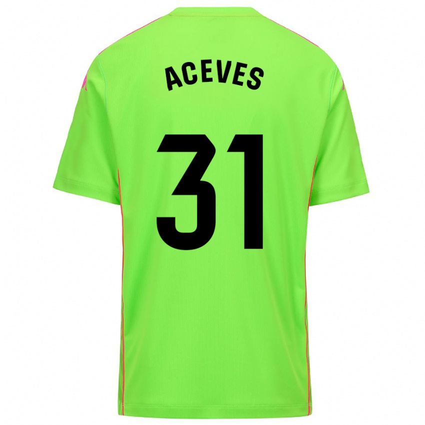 נשים אלברו אסבס #31 ורוד עמוק לירימה חולצת שוער 2025/26 חולצה קצרה