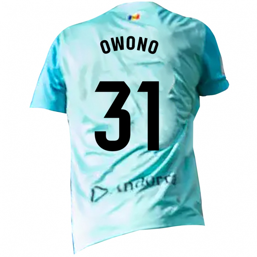 נשים חסוס אוונו #31 ציאן שחור חולצת שוער 2025/26 חולצה קצרה