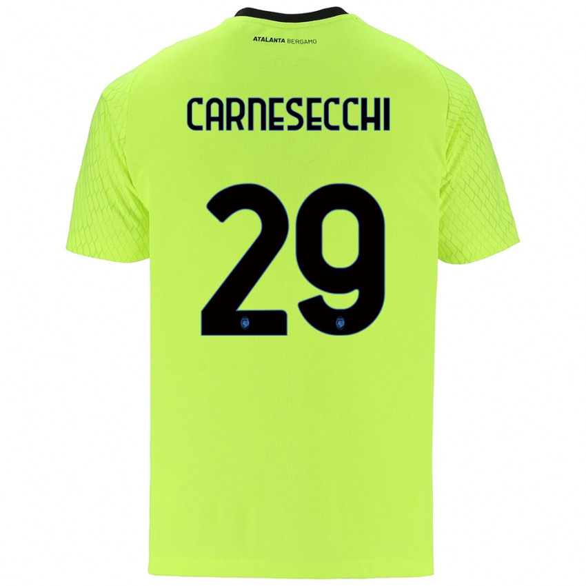 נשים מרקו קרנז'קי #29 ירוק צהוב אדום חולצת שוער 2025/26 חולצה קצרה