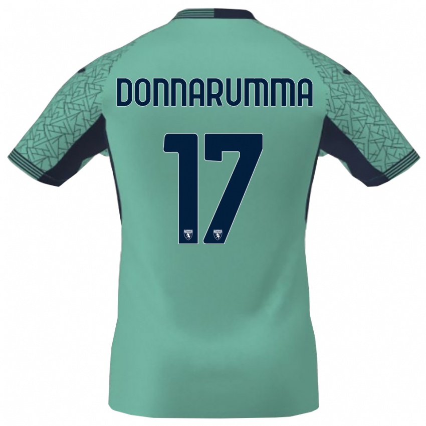 נשים אנטוניו דונארומה #17 לגונה כחולה חולצת שוער 2025/26 חולצה קצרה