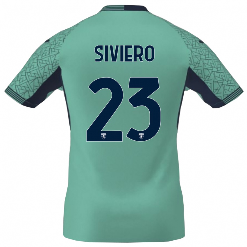 נשים Lapo Siviero #23 לגונה כחולה חולצת שוער 2025/26 חולצה קצרה