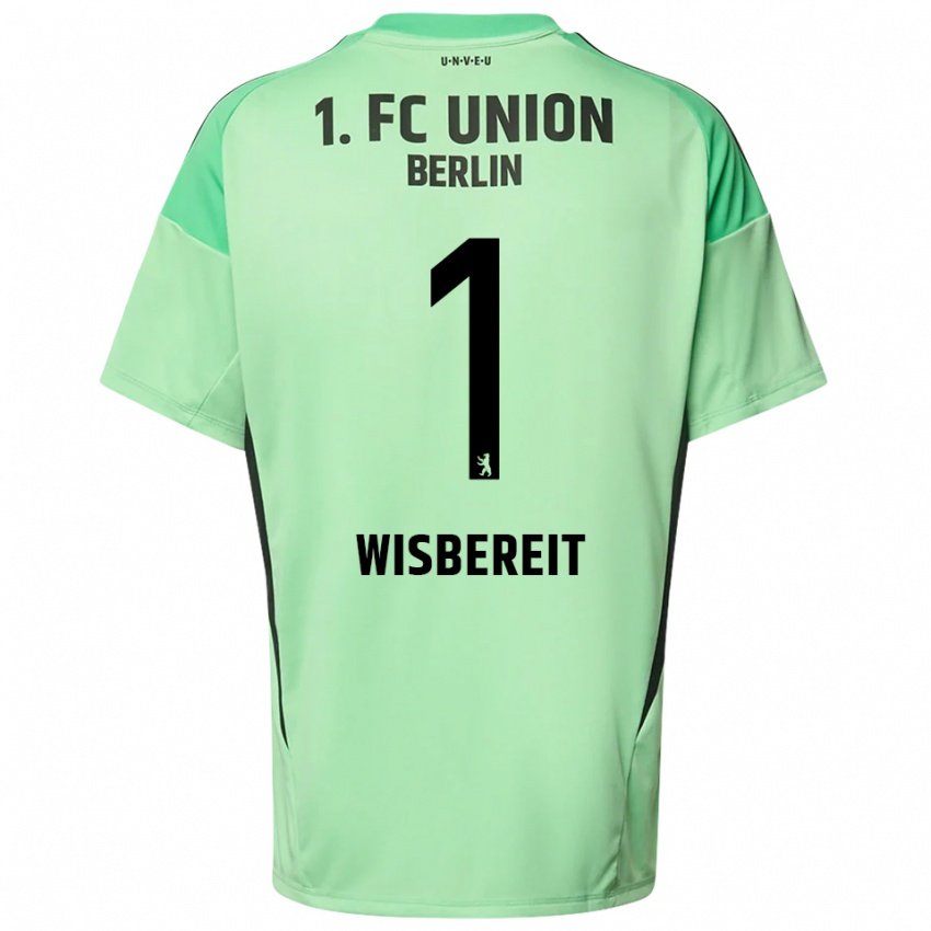 נשים Tom Wisbereit #1 שחור ירוק בהיר חולצת שוער 2025/26 חולצה קצרה