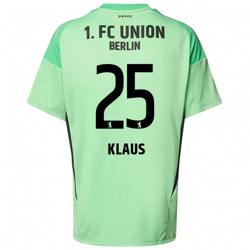 נשים קרל קלאוס #25 שחור ירוק בהיר חולצת שוער 2025/26 חולצה קצרה