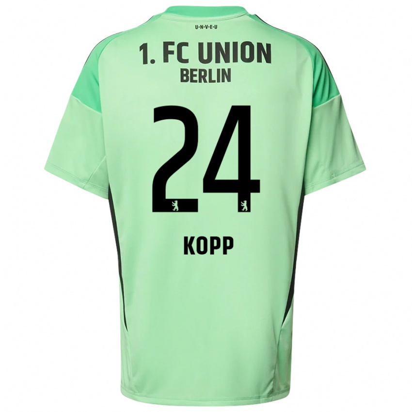 נשים Marvin Kopp #24 שחור ירוק בהיר חולצת שוער 2025/26 חולצה קצרה