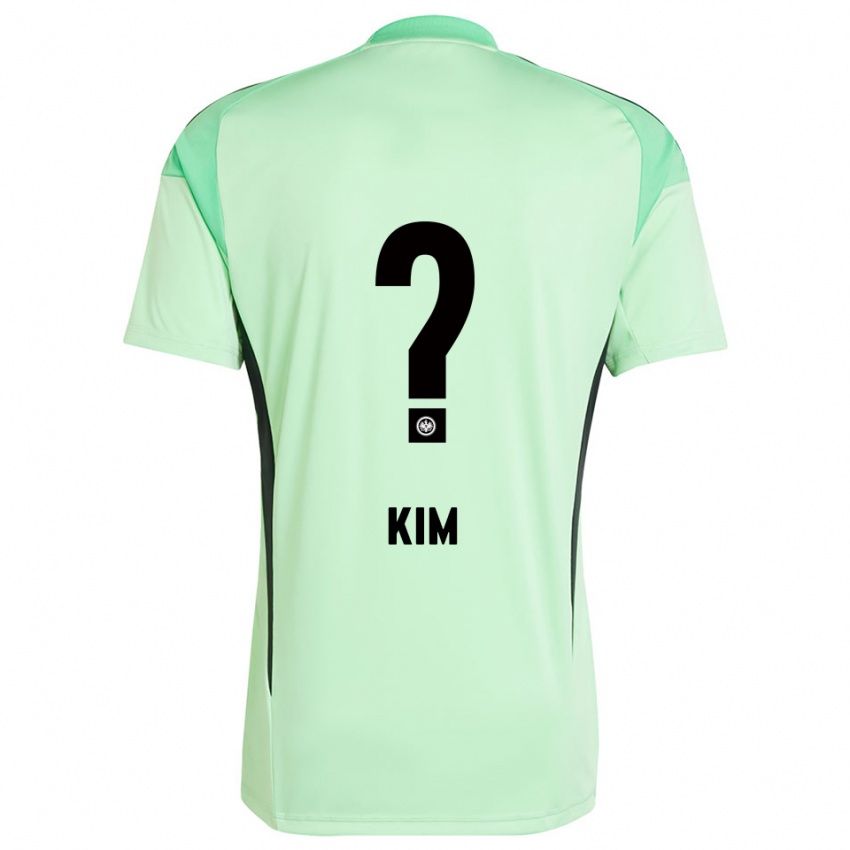 נשים Junhyung Kim #0 שחור ירוק בהיר חולצת שוער 2025/26 חולצה קצרה