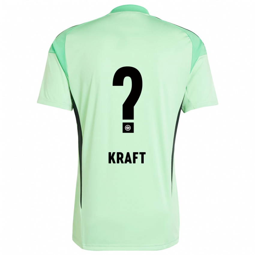 נשים Nico Kraft #0 שחור ירוק בהיר חולצת שוער 2025/26 חולצה קצרה