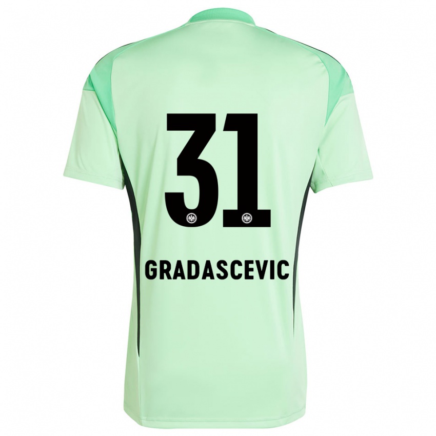 נשים מריס גראדאסאוויק #31 שחור ירוק בהיר חולצת שוער 2025/26 חולצה קצרה