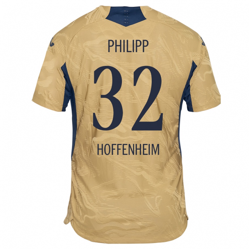 נשים טים פיליפ #32 שחור שזוף חולצת שוער 2025/26 חולצה קצרה