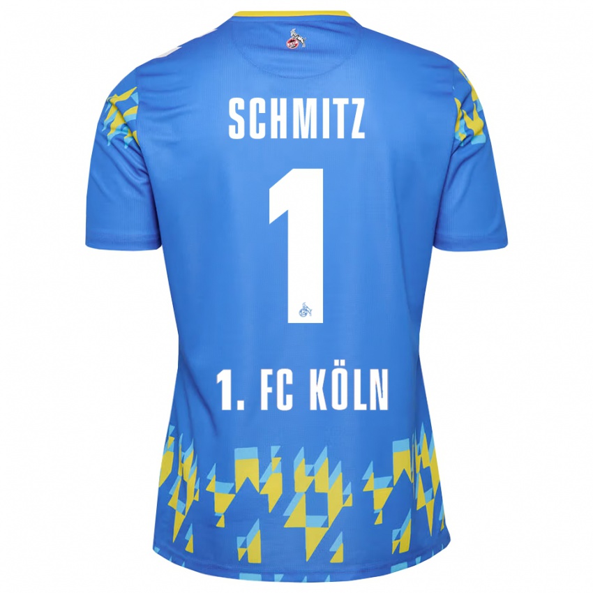 נשים ליזה שמיץ #1 כחול תירס חולצת שוער 2025/26 חולצה קצרה