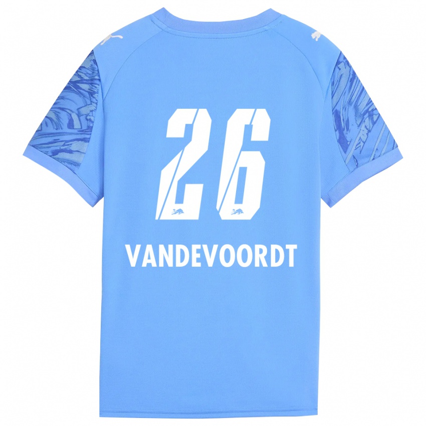 נשים מרתן ואנדבורדט #26 כחול מלכותי אדום חולצת שוער 2025/26 חולצה קצרה