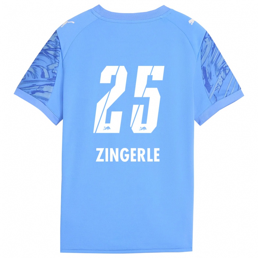 נשים לאופולד זינגרל #25 כחול מלכותי אדום חולצת שוער 2025/26 חולצה קצרה